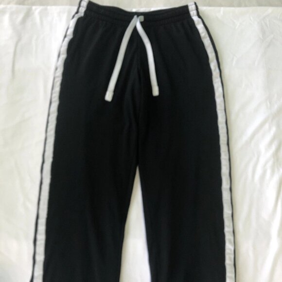 Nike Men's Basketball Warm-Up Track Pants Black/White Large MSRP $75.00 - Picture 1 of 11